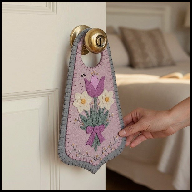 From My Garden Doorknob Hanger