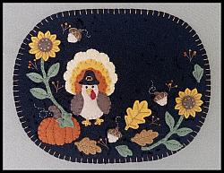  #ED317 Thankful Mug Rug