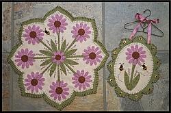 Summer Blossoms Coneflower Finished Set