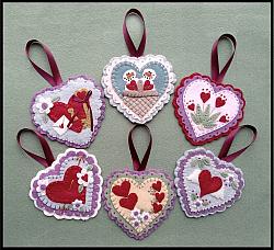 Sew In Love Ornaments Finished Set