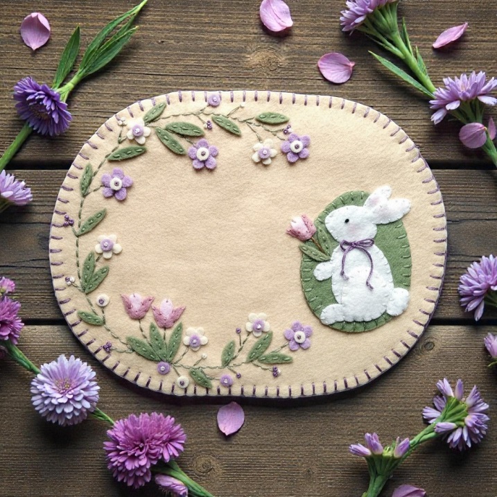 Springtime Mug Rug