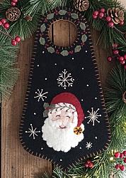  #ED315 Jolly Old Saint Nick doorknob hanger